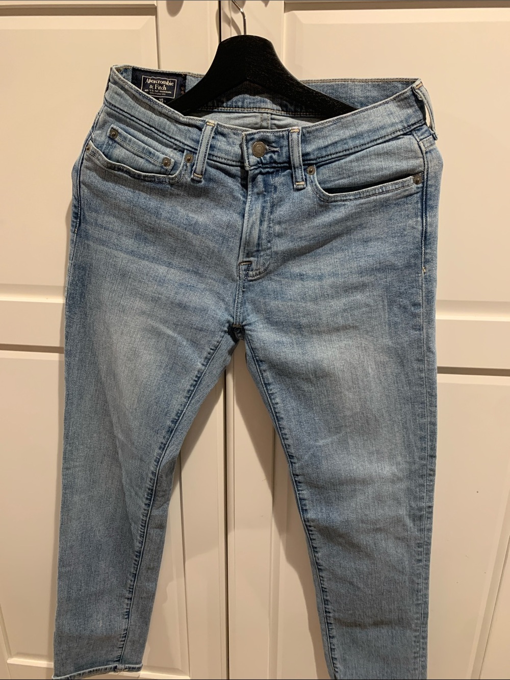 Abercrombie & Fitch Light Blue Skinny Jeans